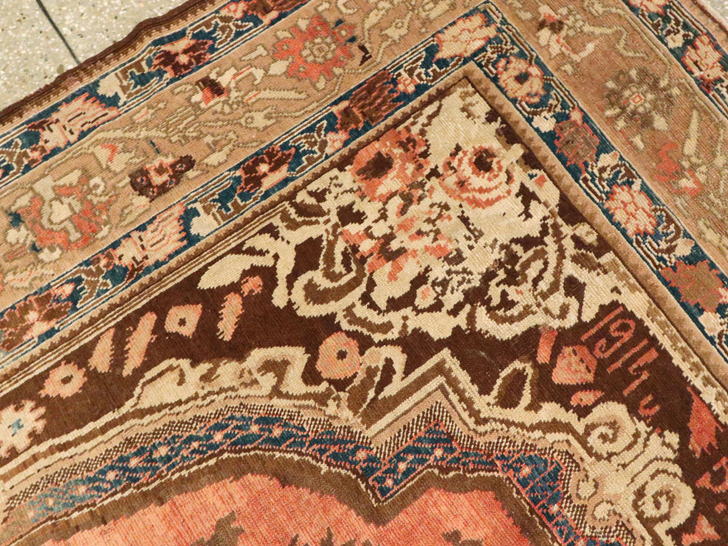Antique Caucasian Karabagh Rug, No.17669 - Staging