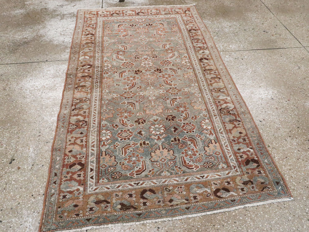 Vintage Persian Malayer Rug, No.17673 - Staging