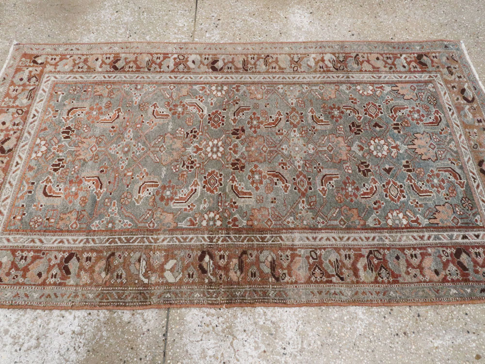 Vintage Persian Malayer Rug, No.17673 - Staging