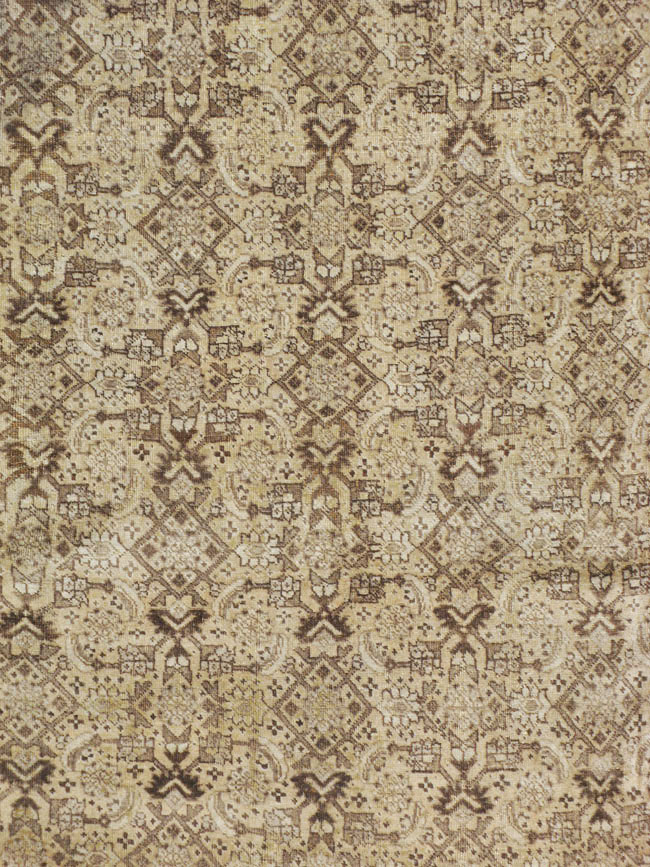 Antique Persian Tabriz Carpet, No.17745 - Staging