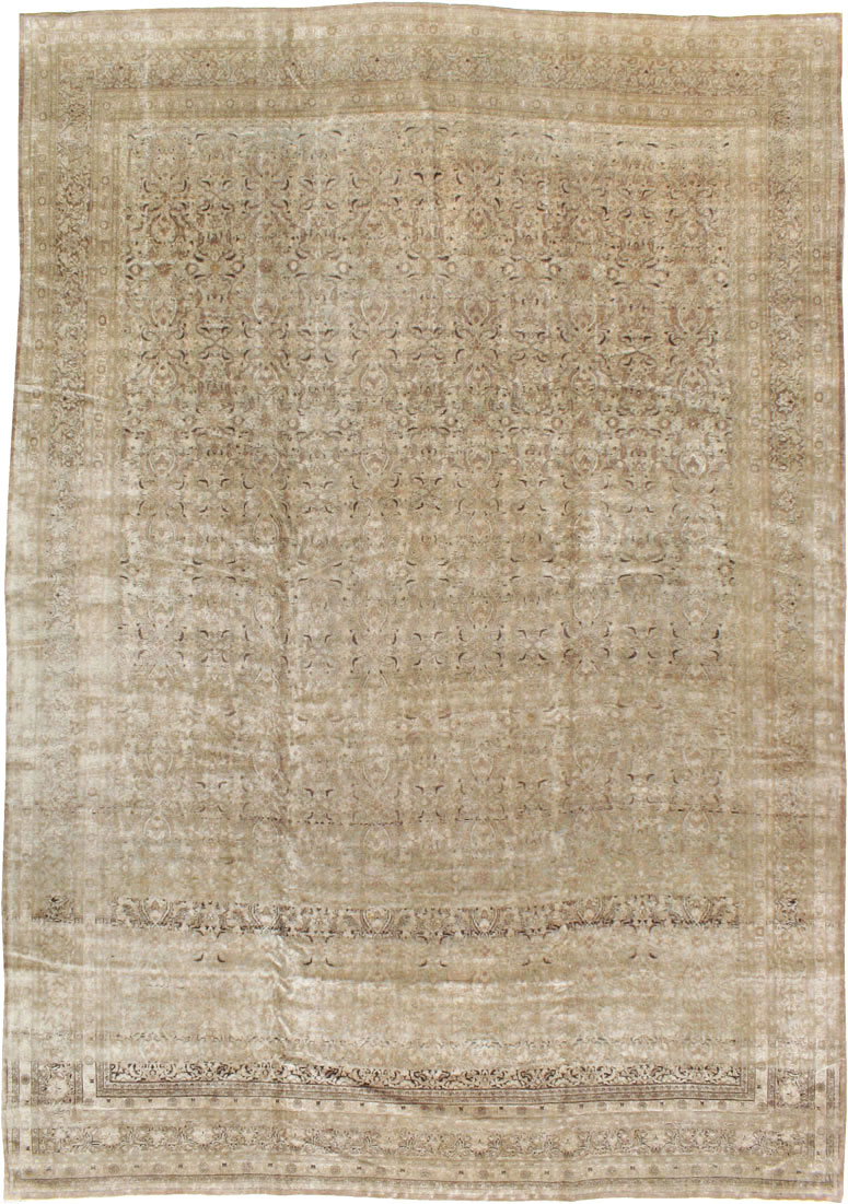 Antique Persian Mashad Carpet, No.17746 - Staging