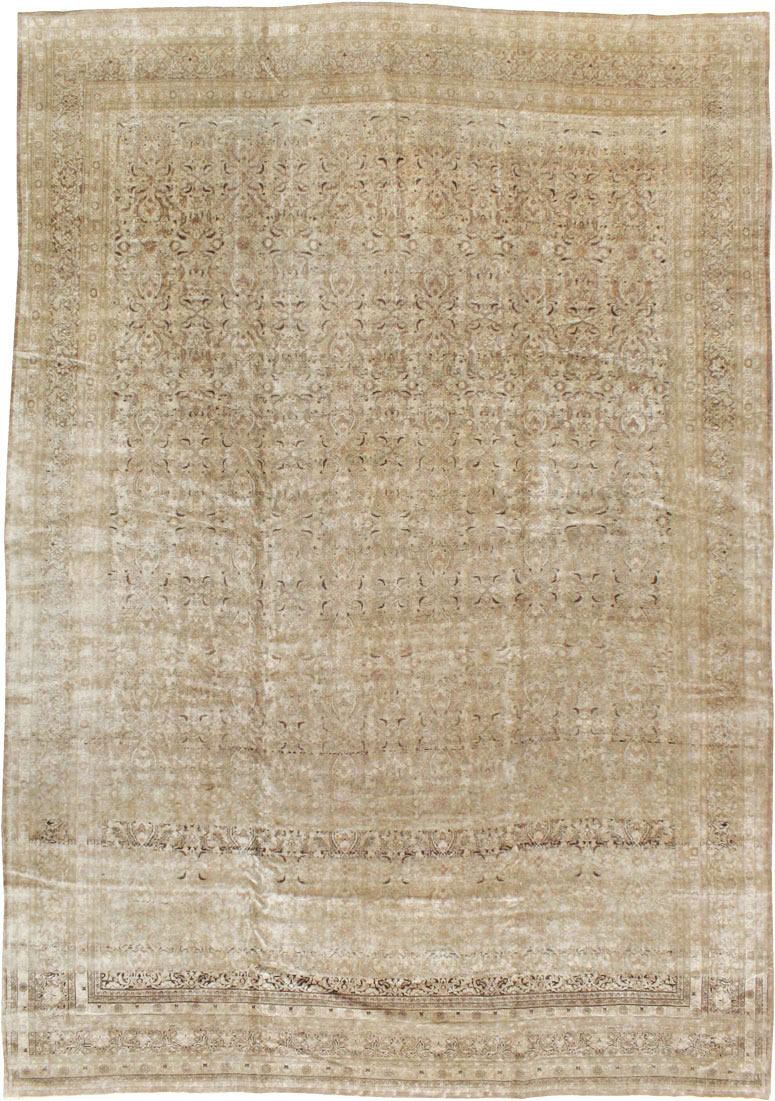 Antique Persian Mashad Carpet, No.17746 - Staging