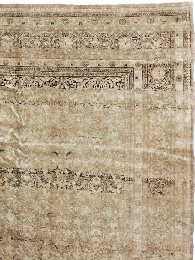 Antique Persian Mashad Carpet, No.17746 - Staging