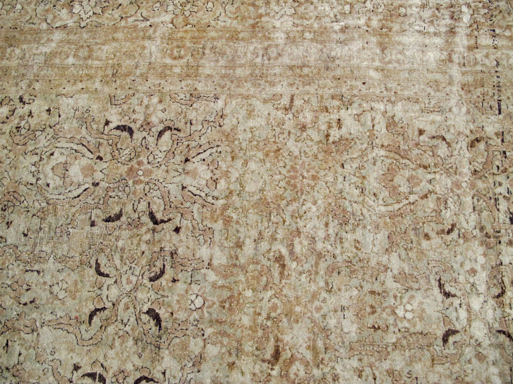 Antique Persian Mashad Carpet, No.17746 - Staging