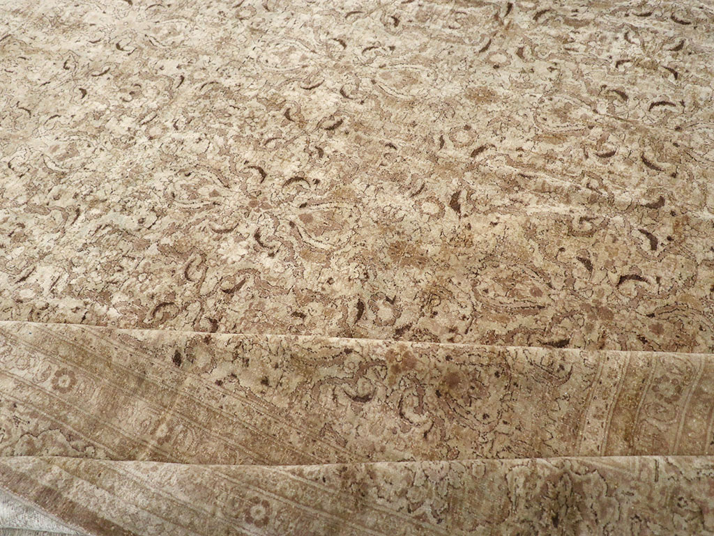 Antique Persian Mashad Carpet, No.17746 - Staging