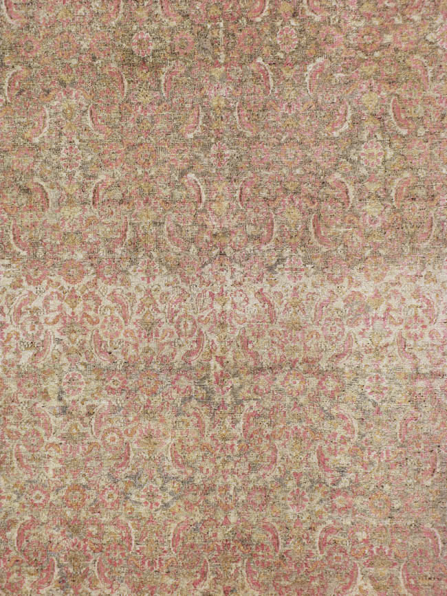 Antique Persian Khorossan Long Rug, No.17756 - Staging