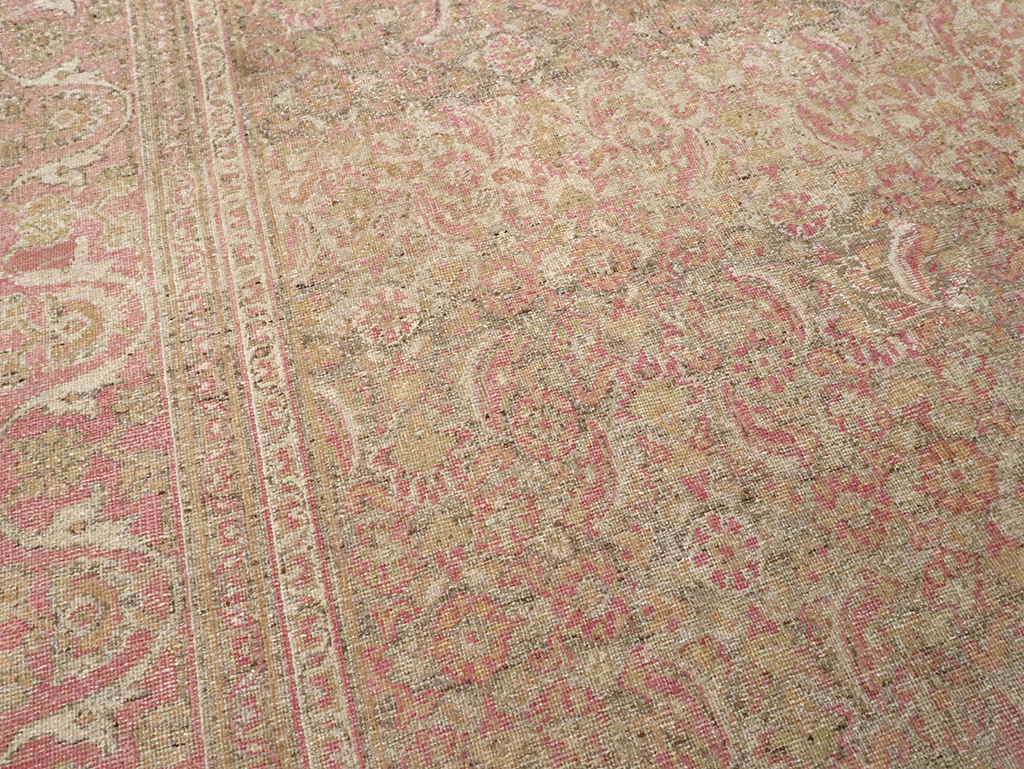 Antique Persian Khorossan Long Rug, No.17756 - Staging