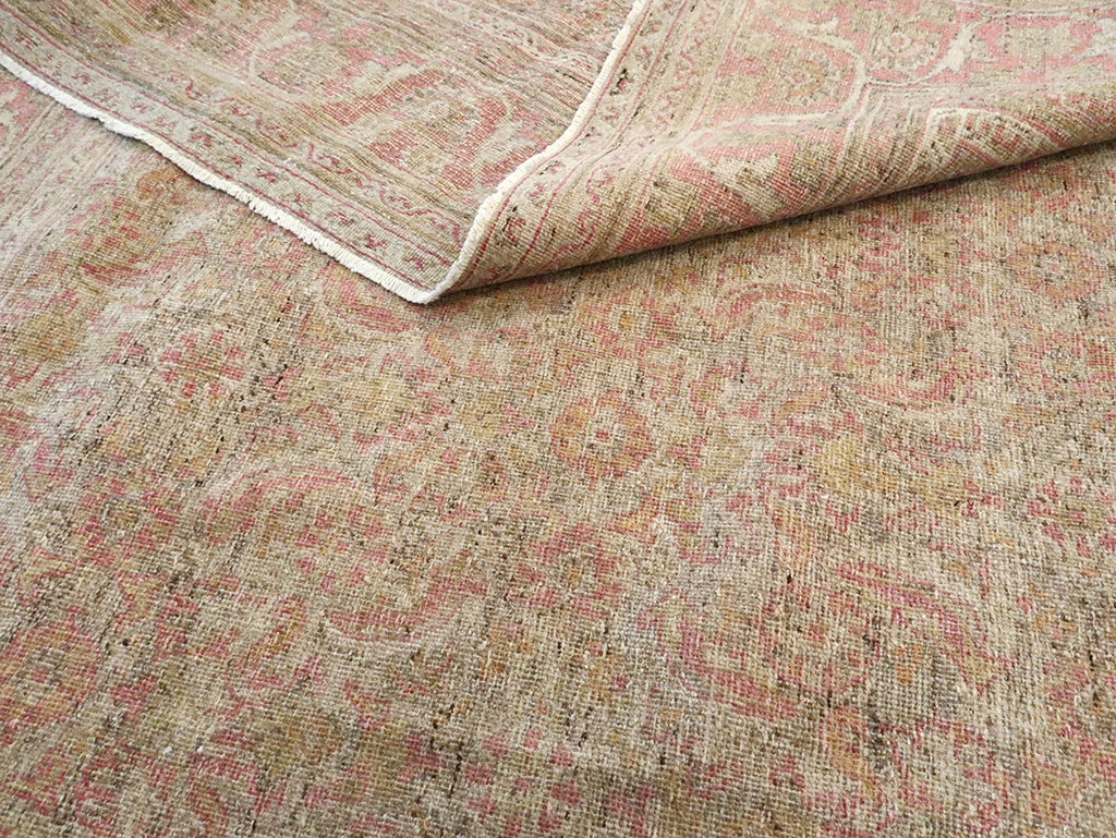 Antique Persian Khorossan Long Rug, No.17756 - Staging