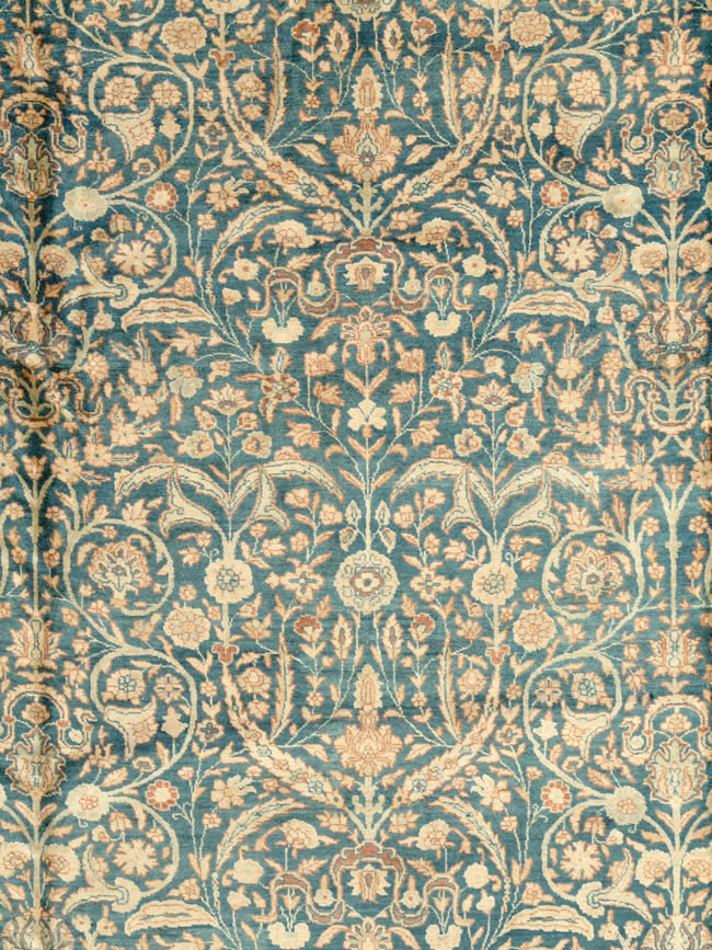 Antique Persian Tabriz Carpet, No.17758 - Staging