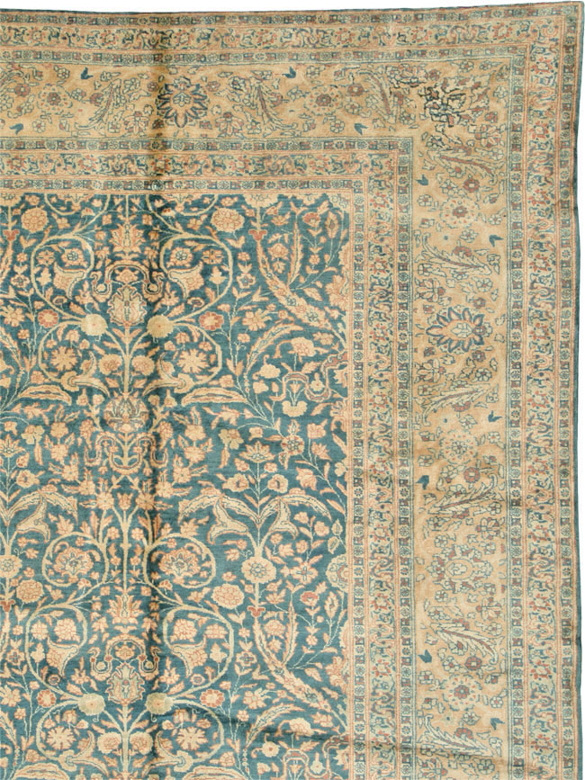 Antique Persian Tabriz Carpet, No.17758 - Staging