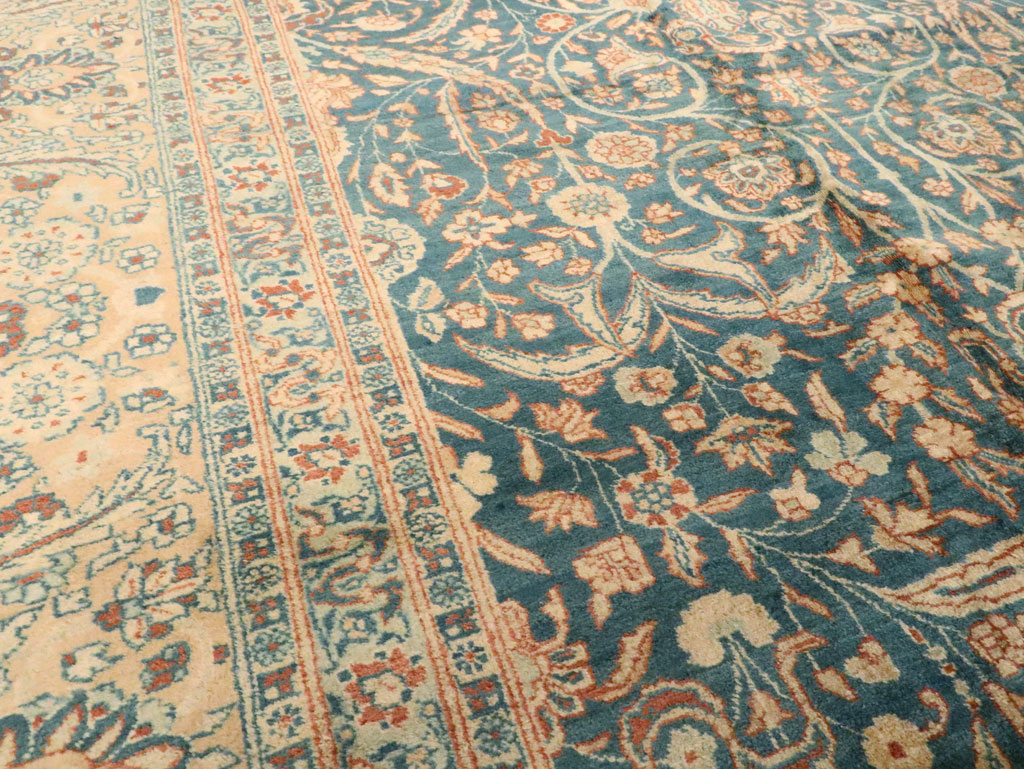 Antique Persian Tabriz Carpet, No.17758 - Staging