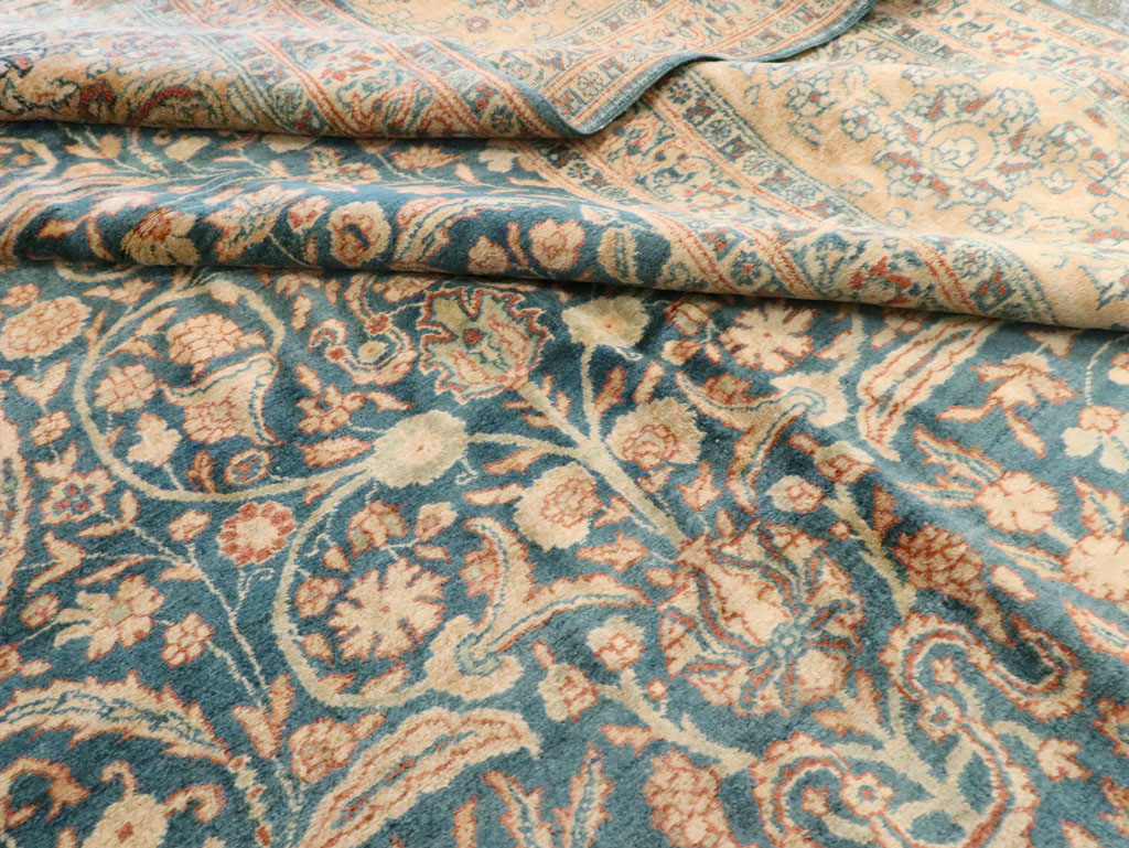 Antique Persian Tabriz Carpet, No.17758 - Staging