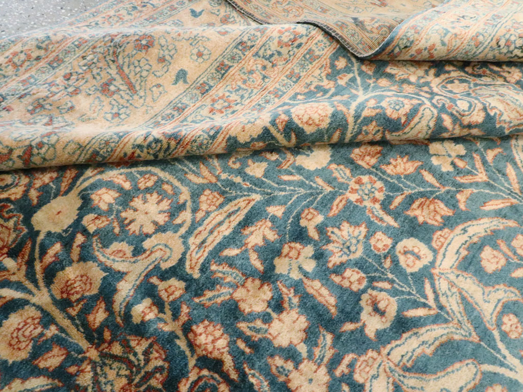 Antique Persian Tabriz Carpet, No.17758 - Staging