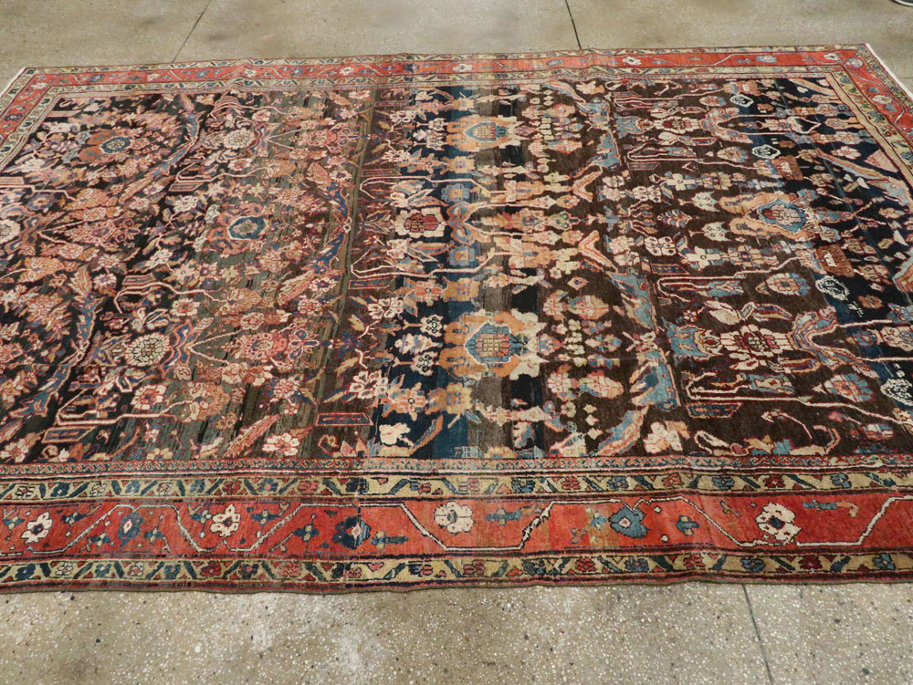 Antique Persian Mahal Carpet, No.17776 - Staging