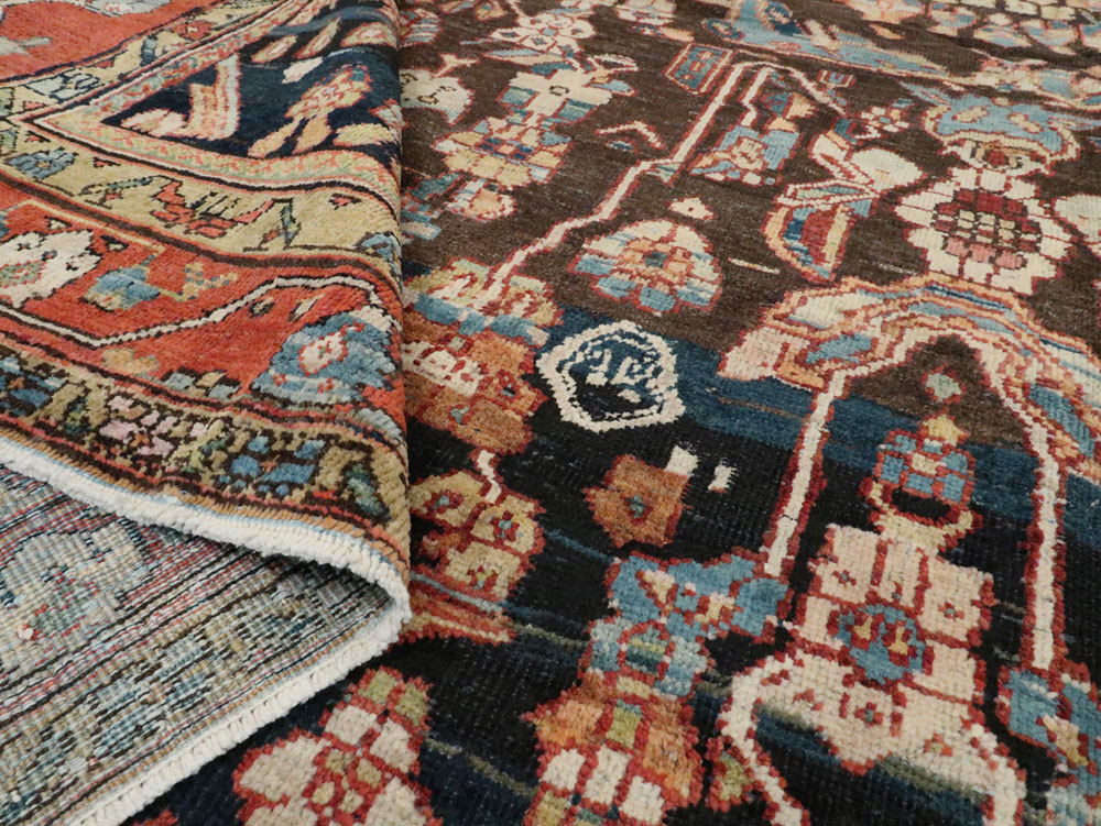 Antique Persian Mahal Carpet, No.17776 - Staging