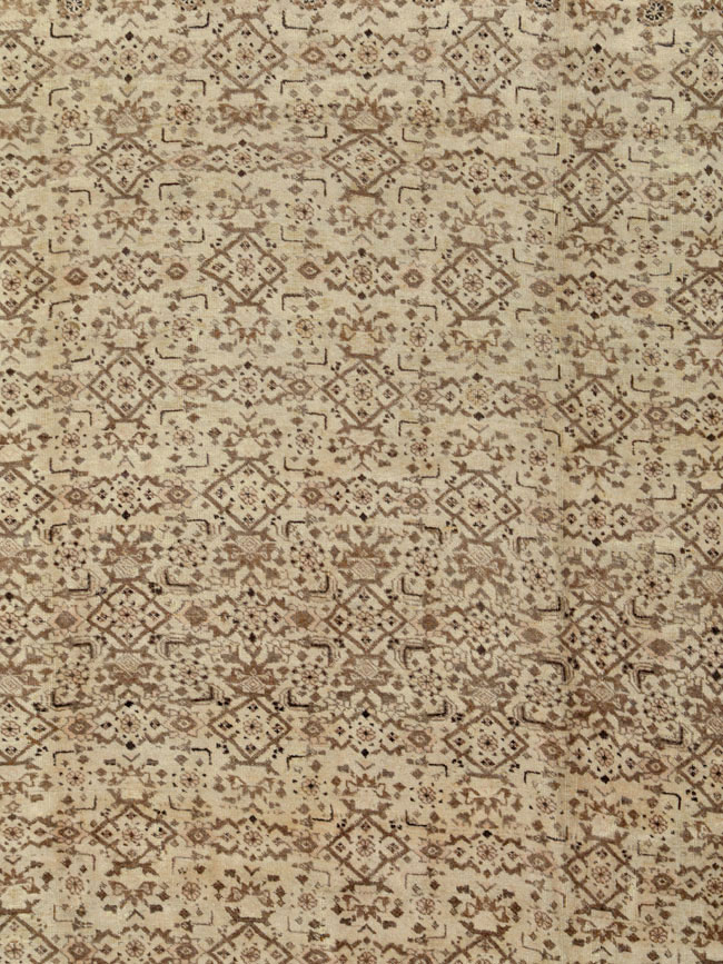 Antique Persian Tabriz Carpet, No.17777 - Staging