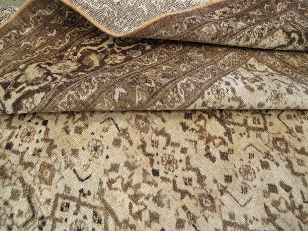 Antique Persian Tabriz Carpet, No.17777 - Staging