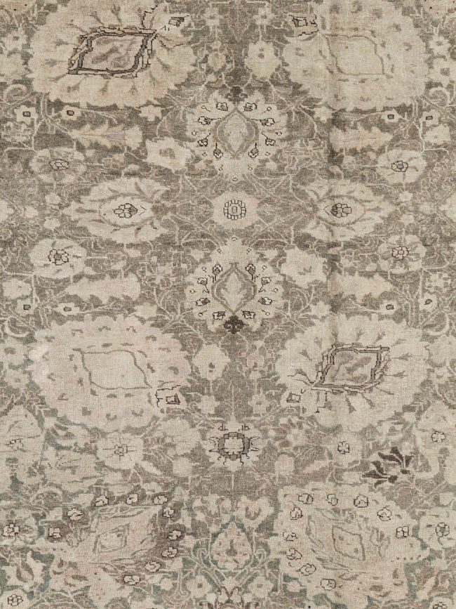 Antique Persian Tabriz Long and Narrow Carpet, No.17782 - Staging