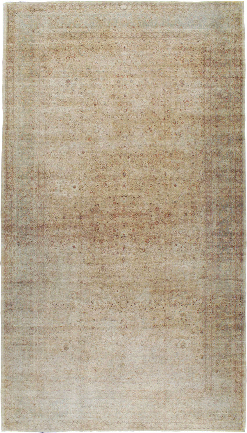 Antique  Persian Mashad Carpet, No.17784 - Staging
