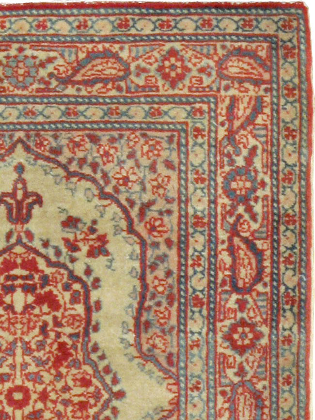 Antique Persian Tabriz Hagi Jalili Rug, No.17787 - Staging