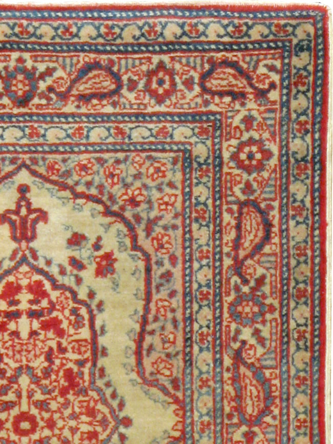 Antique Persian Tabriz Hagi Jalili Rug, No.17787 - Staging