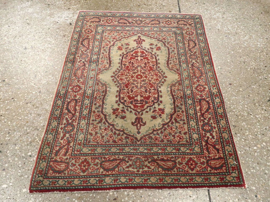 Antique Persian Tabriz Hagi Jalili Rug, No.17787 - Staging