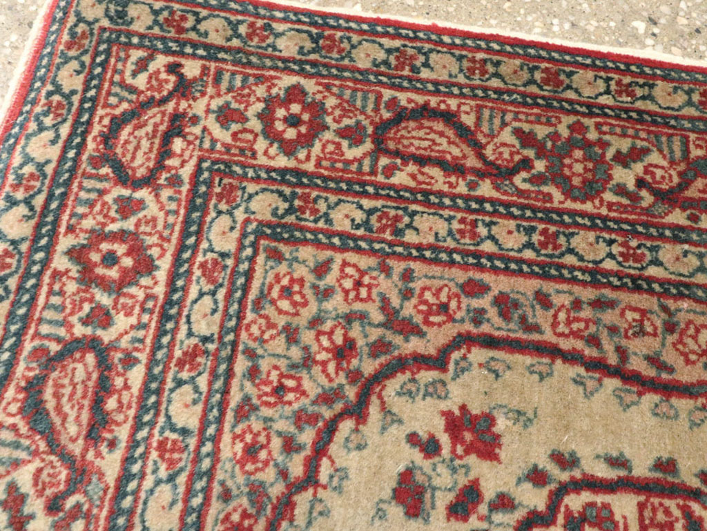 Antique Persian Tabriz Hagi Jalili Rug, No.17787 - Staging