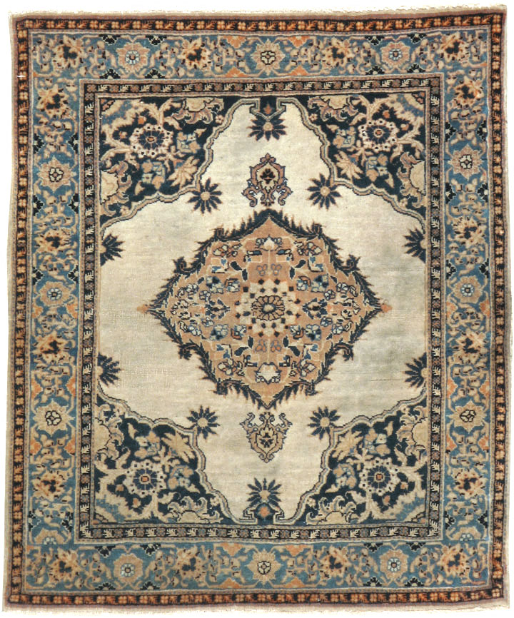 Antique Persian Tabriz Hagi Jalili Rug, No.17788 - Staging