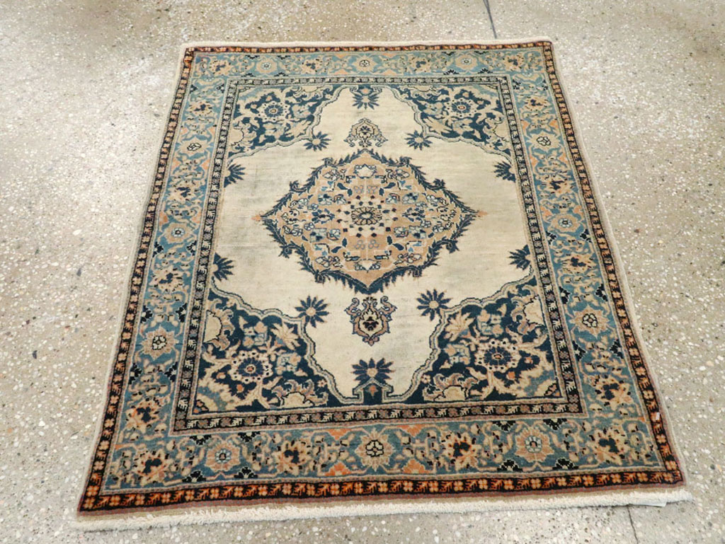 Antique Persian Tabriz Hagi Jalili Rug, No.17788 - Staging