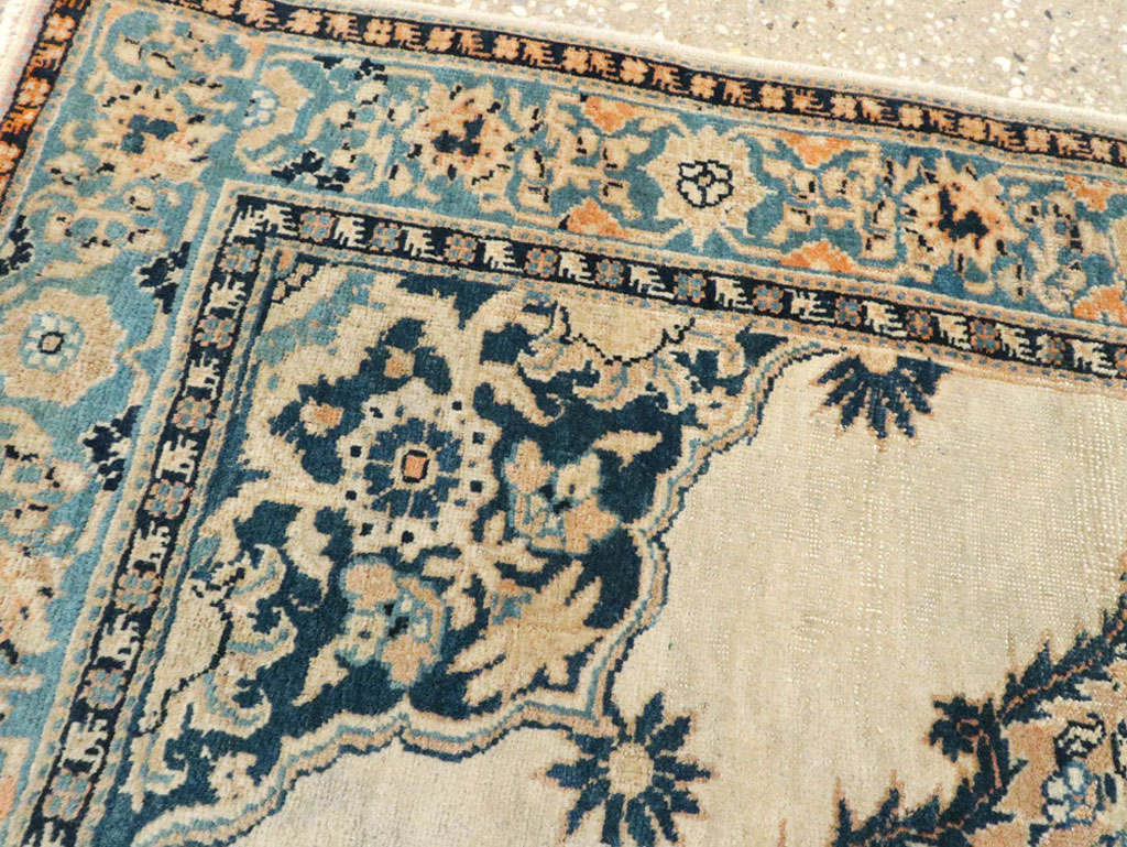 Antique Persian Tabriz Hagi Jalili Rug, No.17788 - Staging