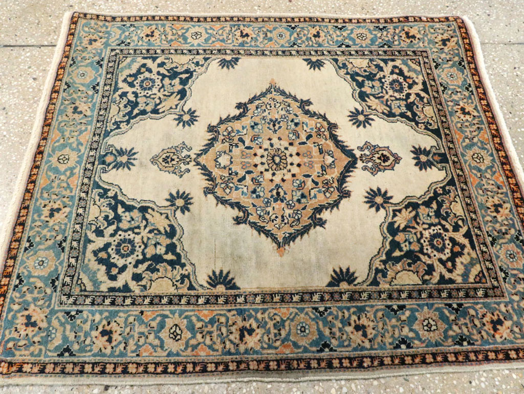 Antique Persian Tabriz Hagi Jalili Rug, No.17788 - Staging