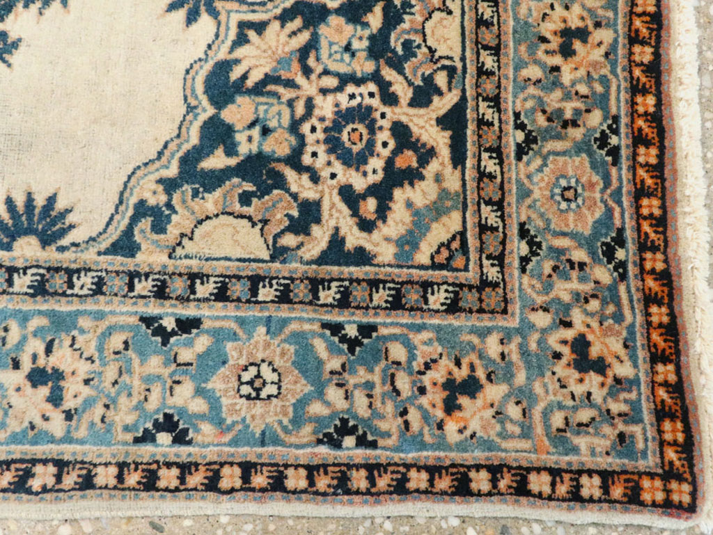 Antique Persian Tabriz Hagi Jalili Rug, No.17788 - Staging