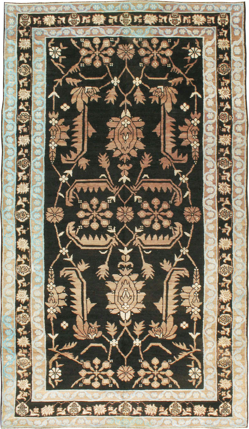 Vintage Indian Cotton Agra Carpet, No.17808 - Staging