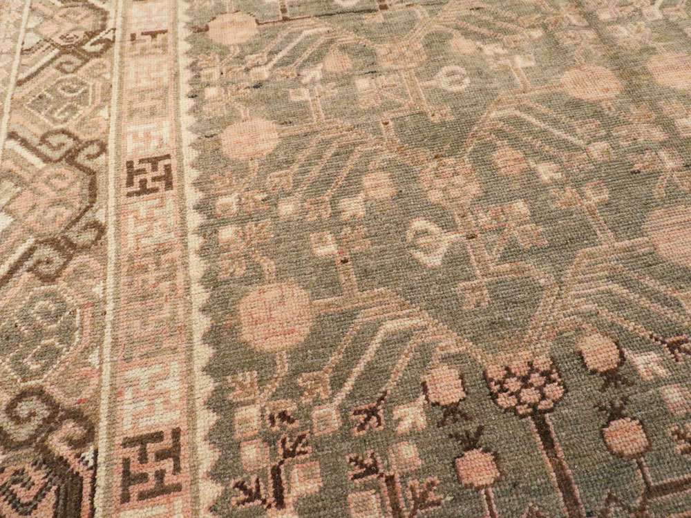 Vintage East Turkestan Khotan Gallery Carpet, No.17880 - Staging