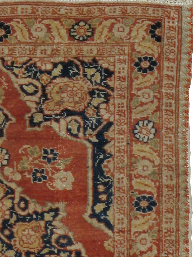 Antique Persian Tabriz Hagi Jalili Rug, No.17918 - Staging