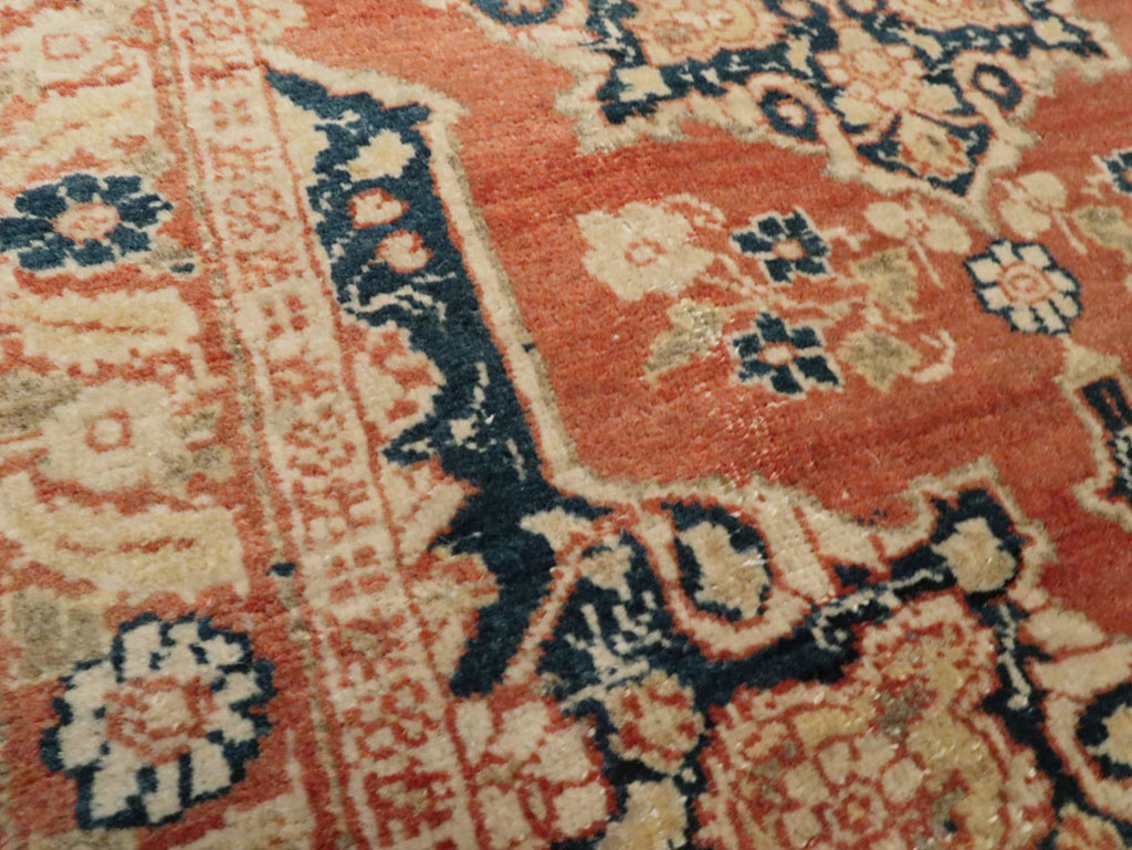 Antique Persian Tabriz Hagi Jalili Rug, No.17918 - Staging