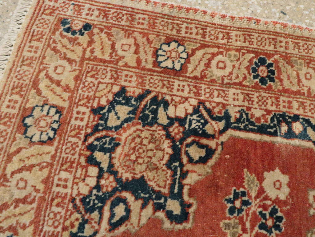 Antique Persian Tabriz Hagi Jalili Rug, No.17918 - Staging