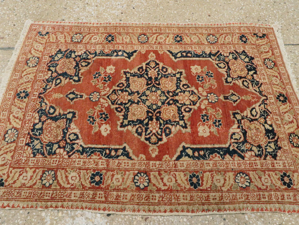 Antique Persian Tabriz Hagi Jalili Rug, No.17918 - Staging
