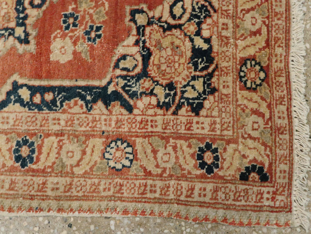 Antique Persian Tabriz Hagi Jalili Rug, No.17918 - Staging