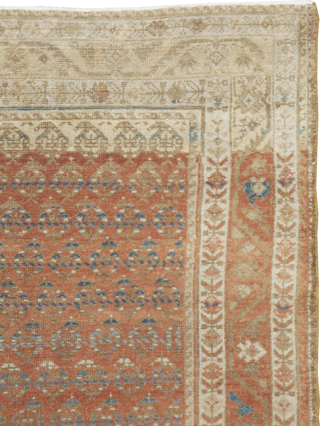 Antique Persian Malayer Rug, No.17923 - Staging