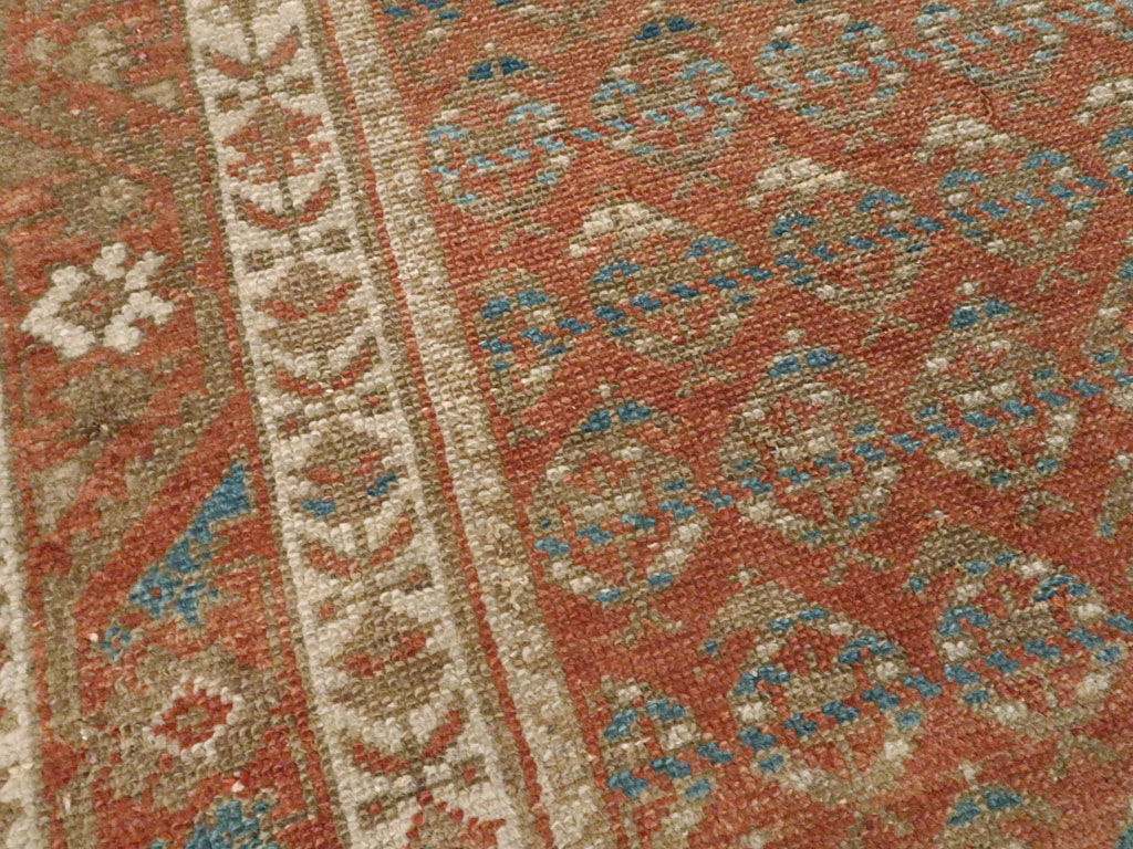 Antique Persian Malayer Rug, No.17923 - Staging