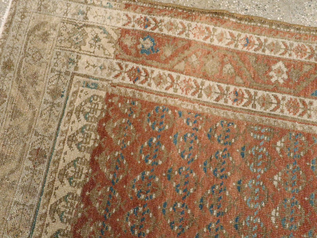 Antique Persian Malayer Rug, No.17923 - Staging