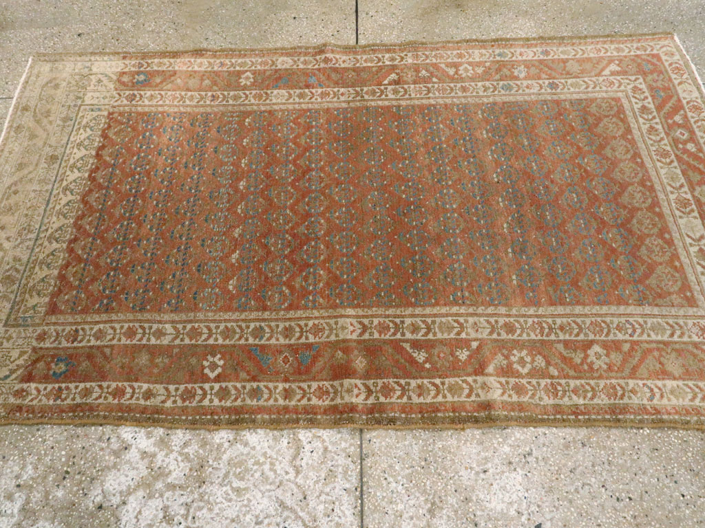 Antique Persian Malayer Rug, No.17923 - Staging