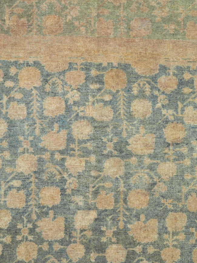 Antique East Turkestan Khotan Carpet, No.17926 - Staging