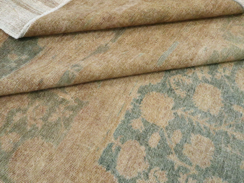 Antique East Turkestan Khotan Carpet, No.17926 - Staging
