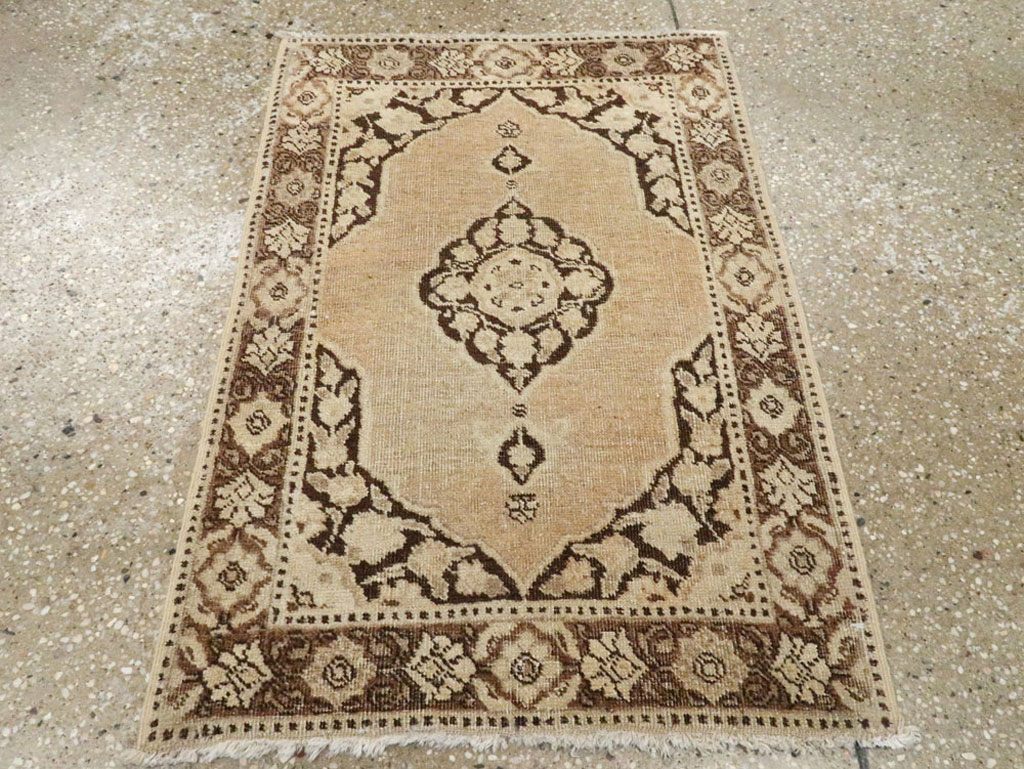 Antique Persian Tabriz Rug, No.17934 - Staging