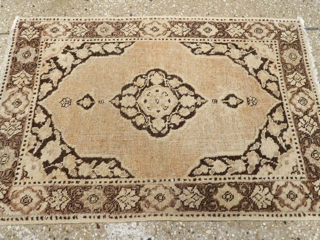 Antique Persian Tabriz Rug, No.17934 - Staging