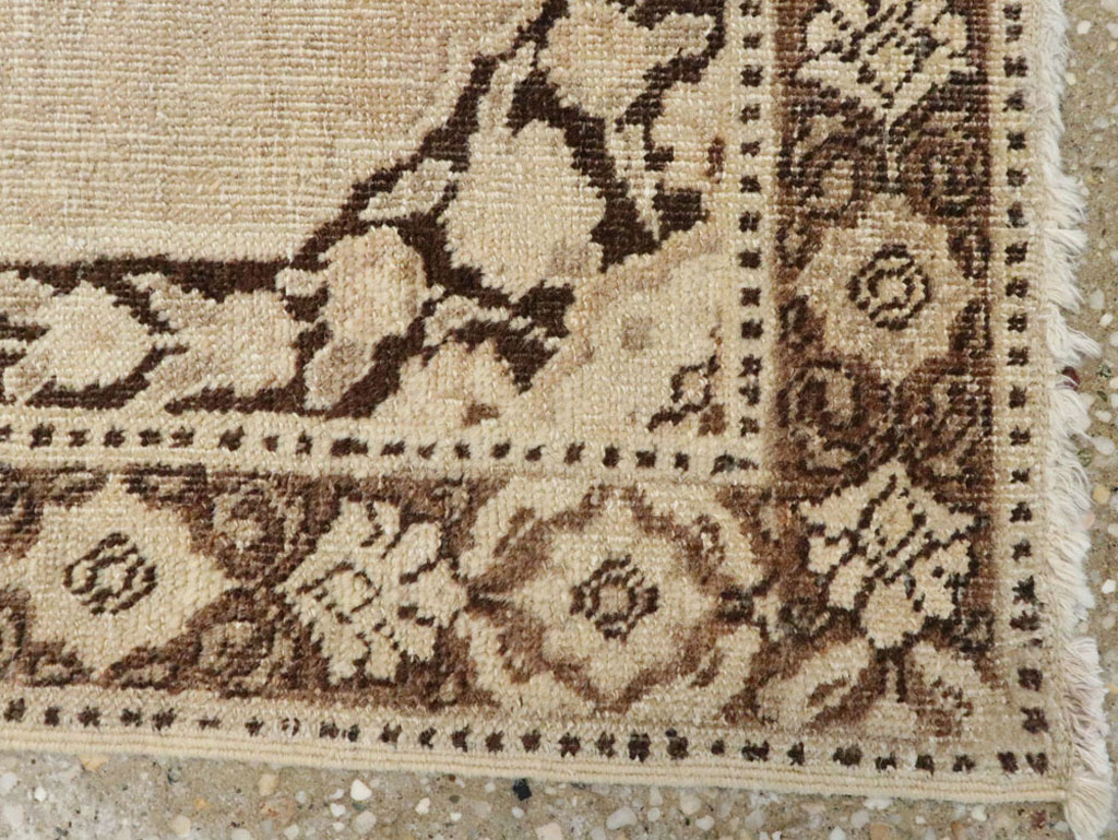 Antique Persian Tabriz Rug, No.17934 - Staging