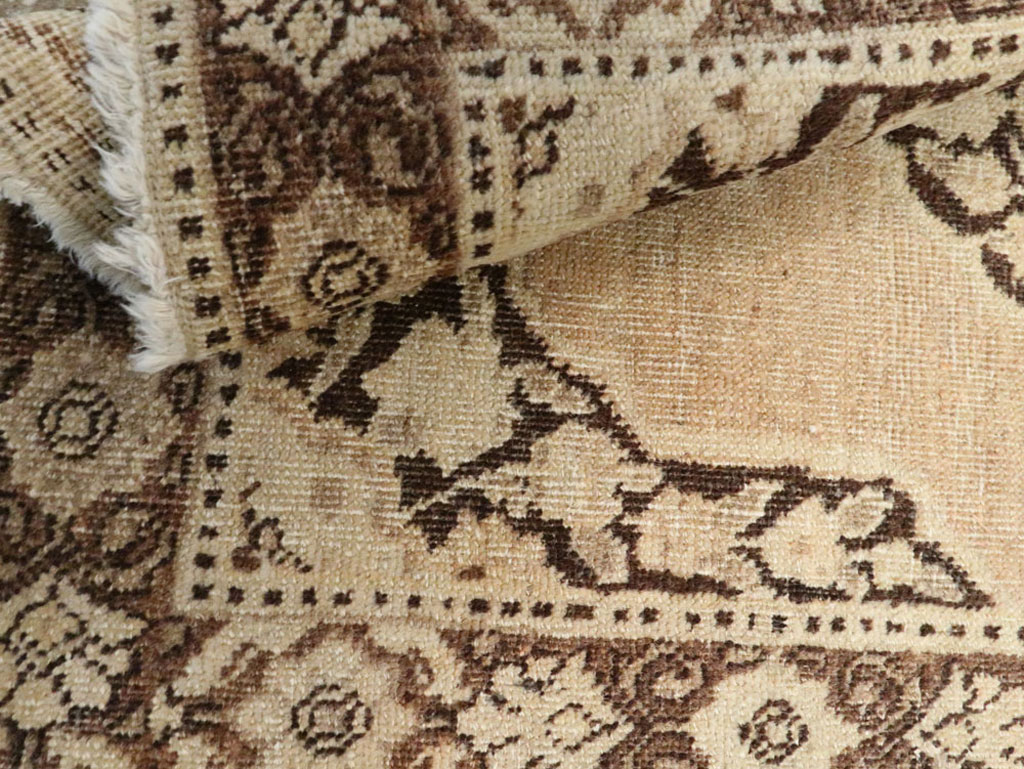 Antique Persian Tabriz Rug, No.17934 - Staging