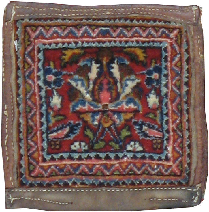 Vintage Persian Tabriz Bag, No.17940 - Staging